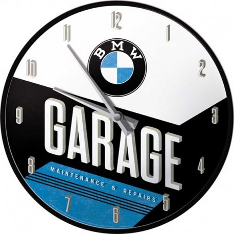 Horloge murale BMW Garage