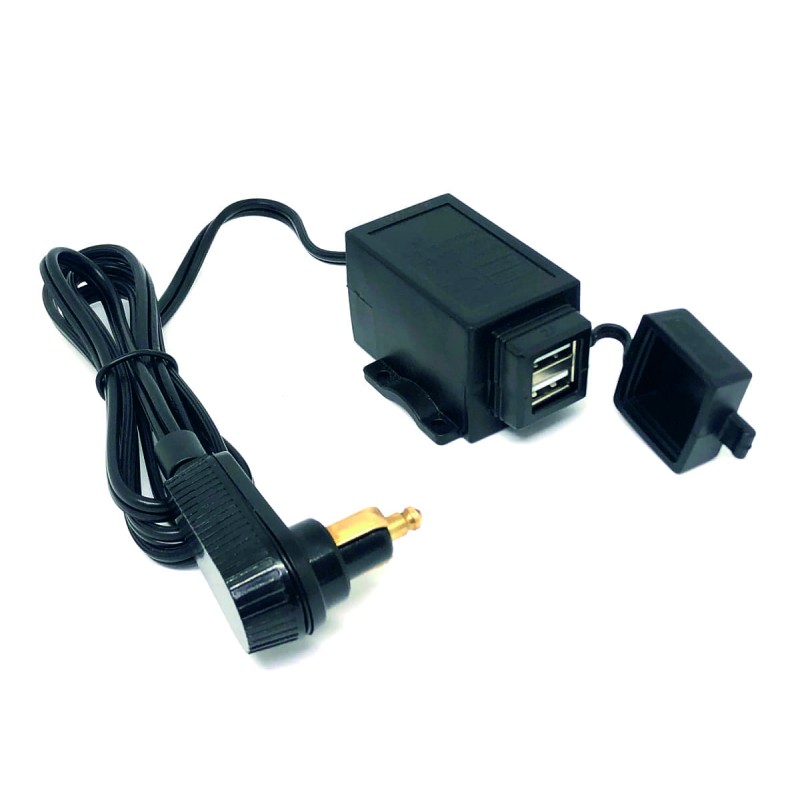 BAAS USB16 alimentation sur prise DIN , USB pour sacoche de reservoir.
