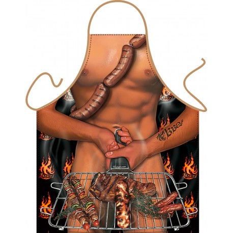 Tablier de cuissine Motard chef grilleur