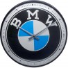 Horloge murale moto rétro compteur logo BMW 0