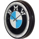 Horloge murale moto rétro compteur logo BMW