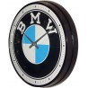 Horloge murale moto rétro compteur logo BMW 1