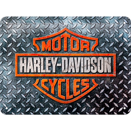 Plaque métal decorative logo Harley Davidson Plaque métal decorative logo Harley Davidson