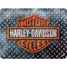 Plaque métal decorative logo Harley Davidson 0