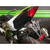 supports de plaque moto court homologué Kawasaki Z125 NINJA 125 ABS 4