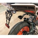 supports de plaque moto court homologué KTM 125 DUKE 200 DUKE 390 DUKE