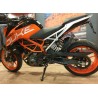 supports de plaque moto court homologué KTM 125 DUKE 200 DUKE 390 DUKE 3