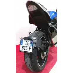 Support de plaque déporté ras de roue ACCES DESIGN SUZUKI GSR 750 2012-2016