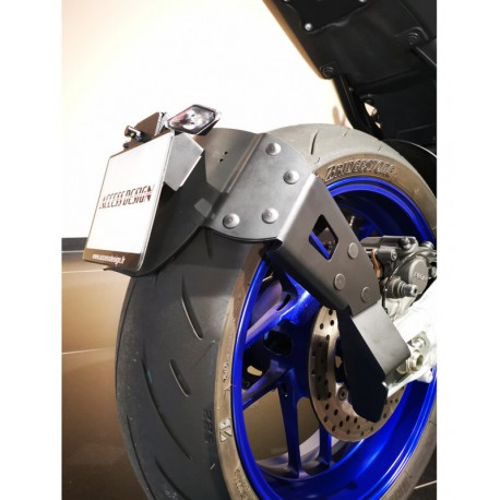 Support de plaque déporté ras de roue ACCES DESIGN YAMAHA MT-09 2021
