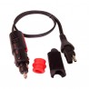 ACCESSOIRES POUR CHARGEURS OPTIMATE 2-Connecteur SAE mâle DIN/allume cigare 0