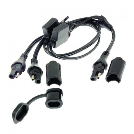 ACCESSOIRES POUR CHARGEURS OPTIMATE 5-Connexion Y avec fusibles