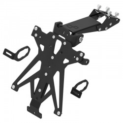 Support de plaque LIGHTECH réglable KAWASAKI Z125 / NINJA 125 2019-2021