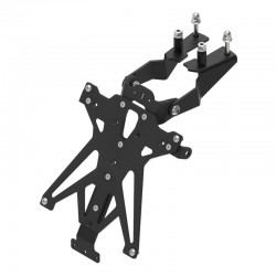Support de plaque LIGHTECH réglable KAWASAKI Z800 Z800E 2013-2016