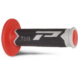 Poignées moto PROGRIP 788 GRISE