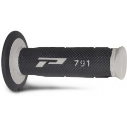 Poignées moto PROGRIP 791 GRISE