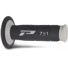 Poignées moto PROGRIP 790 GRISE 0