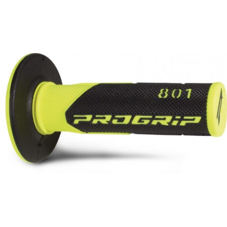 Poignées moto PROGRIP 801 BLANCHE