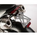 support de plaque réglable homologué LIGHTECH moto Triumph Speed Triple 1050