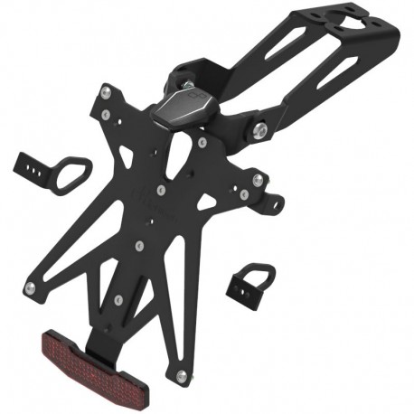 support de plaque réglable homologué LIGHTECH moto YAMAHA YZF-R6