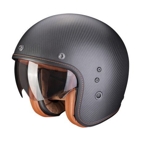 Casque jet SCORPION BELFAST CARBON LOFTY