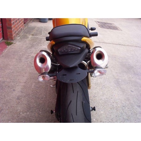 Support de plaque R&G RACING TRIUMPH 1050 SPEED TRIPLE 2005 à 2007