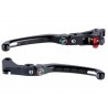 Kit levier de frein et d'embrayage moto repliables réglables LIGHTECH ALIEN pour votre  KAWASAKI Z650 Z900 2