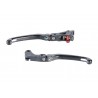 Kit levier de frein et d'embrayage moto repliables réglables LIGHTECH pour votre KAWASAKI ZX6R 650 NINJA Z1000 Z1000SX 1