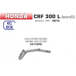 Collecteur echappement racing ARROW HONDA CRF 300 L 2021-2023