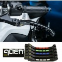 levier d'embrayage moto repliable réglable LIGHTECH ALIEN pour KAWASAKI ZX6R Z750 Z800 Z1000 Z1000SX ZX10R