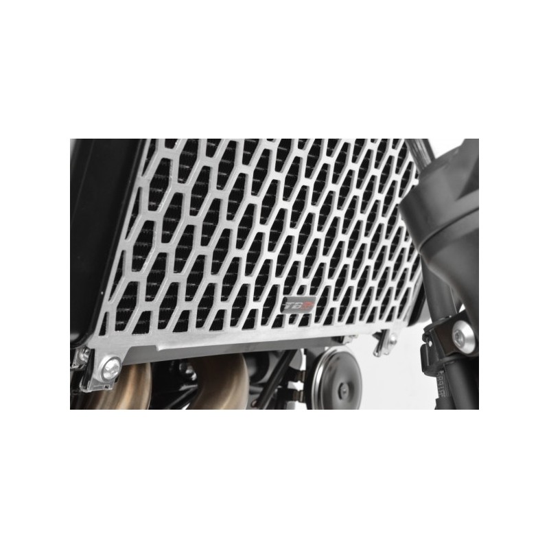 Grille De Protection Radiateur Pour Kawasaki Z650 2019-2025 - ABS Chromé, 4 Pièces, Défense Contre Les Débris
