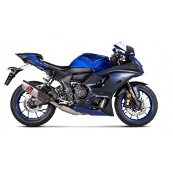 Ligne complète d'Echappement AKRAPOVIC RACING LINE titane YAMAHA YZF-R7 2021-2024