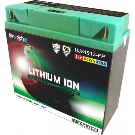 Batterie moto LITHIUM ION 12C16A-3B / 51913 / HJ51913-FP