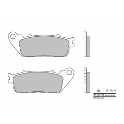 Plaquettes de frein moto route métal fritté BREMBO 07HO13SP