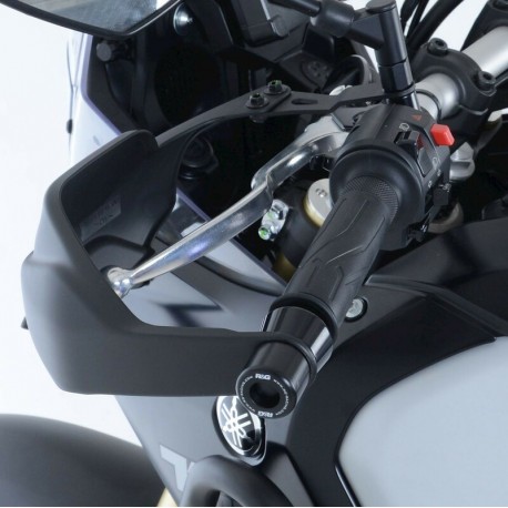 embouts de guidon noir R&G Racing YAMAHA XTZ 700 TENERE 2019-2020 pour protèges mains d'origine