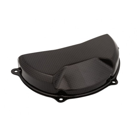 Couvre-carter embrayage LIGHTECH carbone brillant Ducati Panigale V4 2018-2021 Couvre-carter embrayage LIGHTECH carbone brillant Ducati Panigale V4 2018-2021