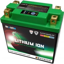 Batterie moto SKYRICH LITHIUM ION LTX14L-BS / YTX14L-BS / YB14A-A1 / HJTX14AHQ-FP