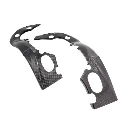 Protection de cadre LIGHTECH carbone brillant SUZUKI GSXR 600 GSXR 750