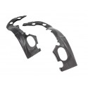 Protection de cadre LIGHTECH carbone brillant SUZUKI GSXR 600 GSXR 750
