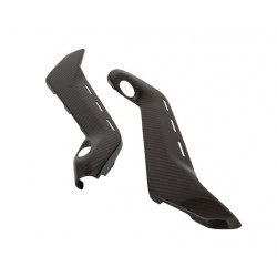 Cache de réservoir latéral LIGHTECH carbone brillant Ducati Panigale V4 2018-2024