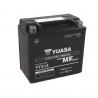 Batterie moto YUASA sans entretien activé d'usine YTX14-BS 0