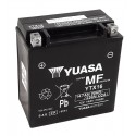 Batterie moto YUASA sans entretien activé d'usine YTX16 FA