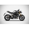 Echappement Zard Titane homologué euro 5 Triumph Speed triple 1200 2021 0