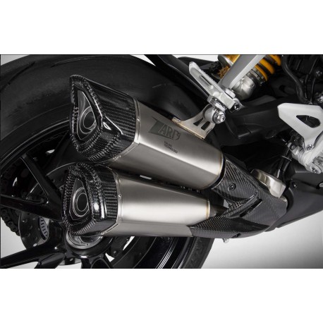 Echappement Zard Titane homologué euro 5 Triumph Speed triple 1200 2021