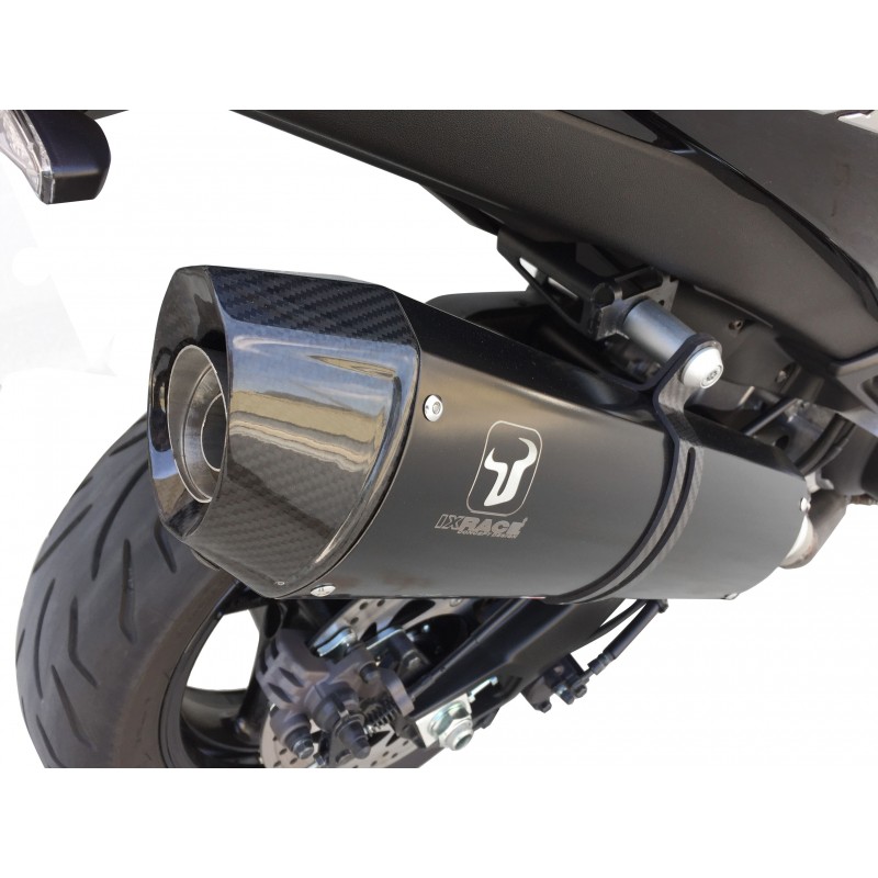 Echappement PURE BLACK IXRACE pour HYOSUNG GT 650 / GT 650 S / GT