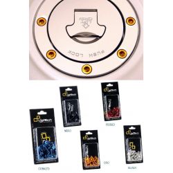 Kit vis bouchon de réservoir LIGHTECH SUZUKI GSR 600 GSXR 600 GSXR 750 GSXR 1000 YAMAHA XJ6 YZF-R6 MT-09 FZ8 YZF-R1