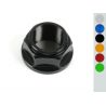 Écrou d'axe de roue / bras oscillant / colonne de direction ergal LIGHTECH pour moto 18 X 1,50 3