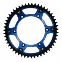 Couronne de transmission stealth bleu SUZUKI GSXR YAMAHA YZF-R6