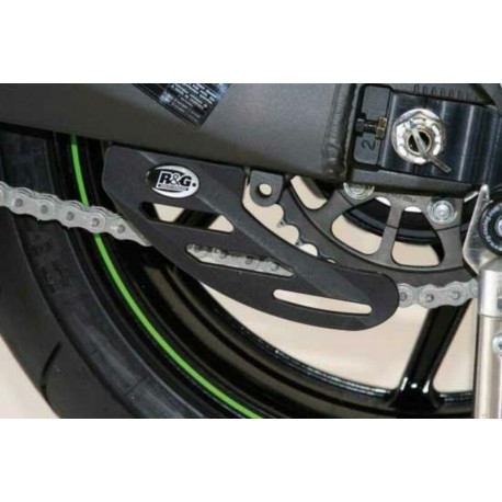 Protege-couronne dent de requin R&G RACING UNIVERSELLE en ABS noir