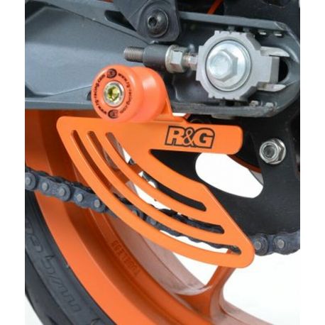 Protege-couronne dent de requin R&G RACING KTM RC125 RC200 RC390