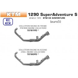 Collecteur racing ARROW KTM 1290 SUPER ADVENTURE euro 5 2021-2023